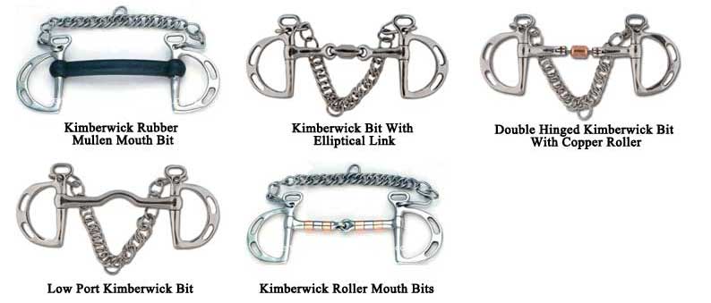 Kimblewick Jointed Horse Bits Horse bits